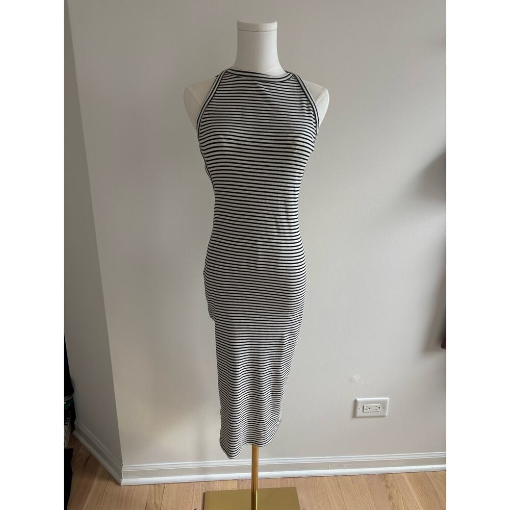 Urban outfitters brand silence + noise backless tightly woven ribbed dress Small